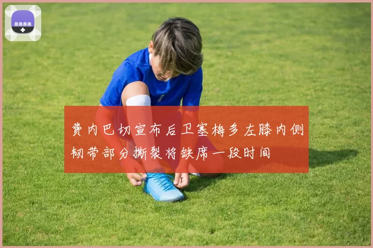 费内巴切宣布后卫塞梅多左膝内侧韧带部分撕裂将缺席一段时间